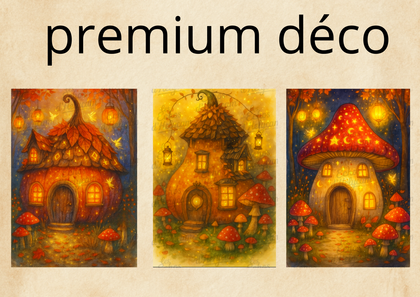 Affiches féériques A5 – Collection Cosy Enchanté