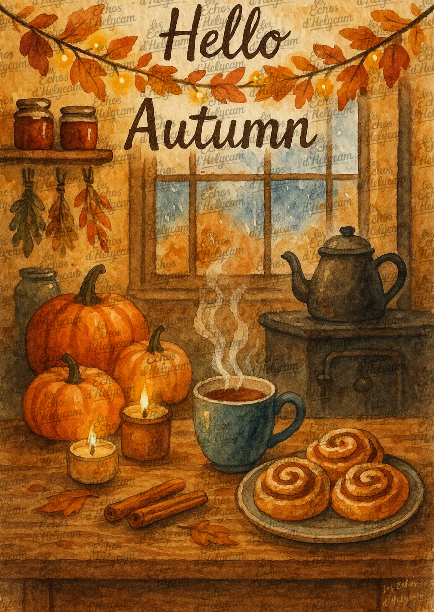 đ Cartes & Affiches automnales đ