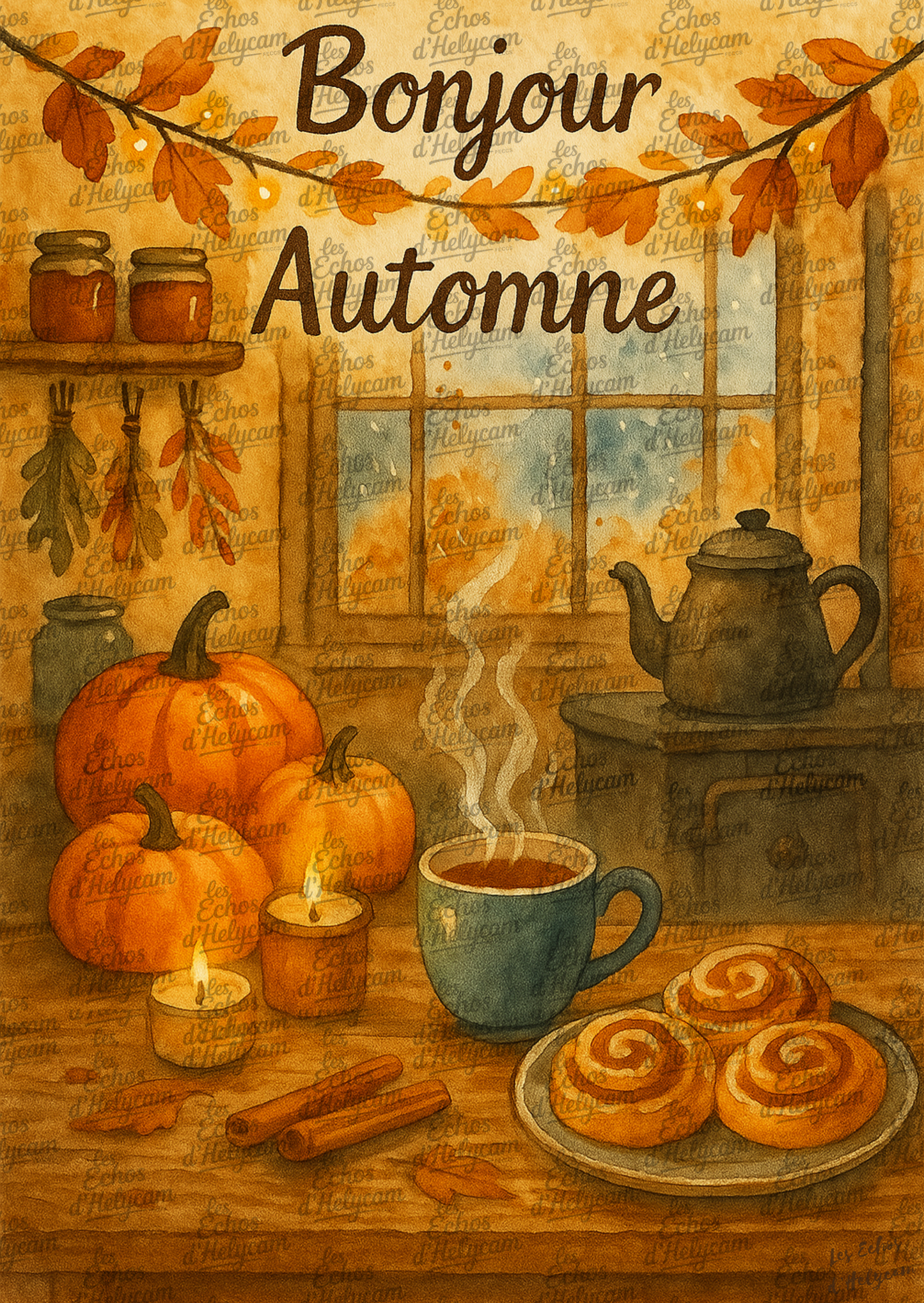 đ Cartes & Affiches automnales đ