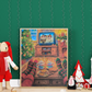 Affiche de Noël – Soirée cosy devant la télé
