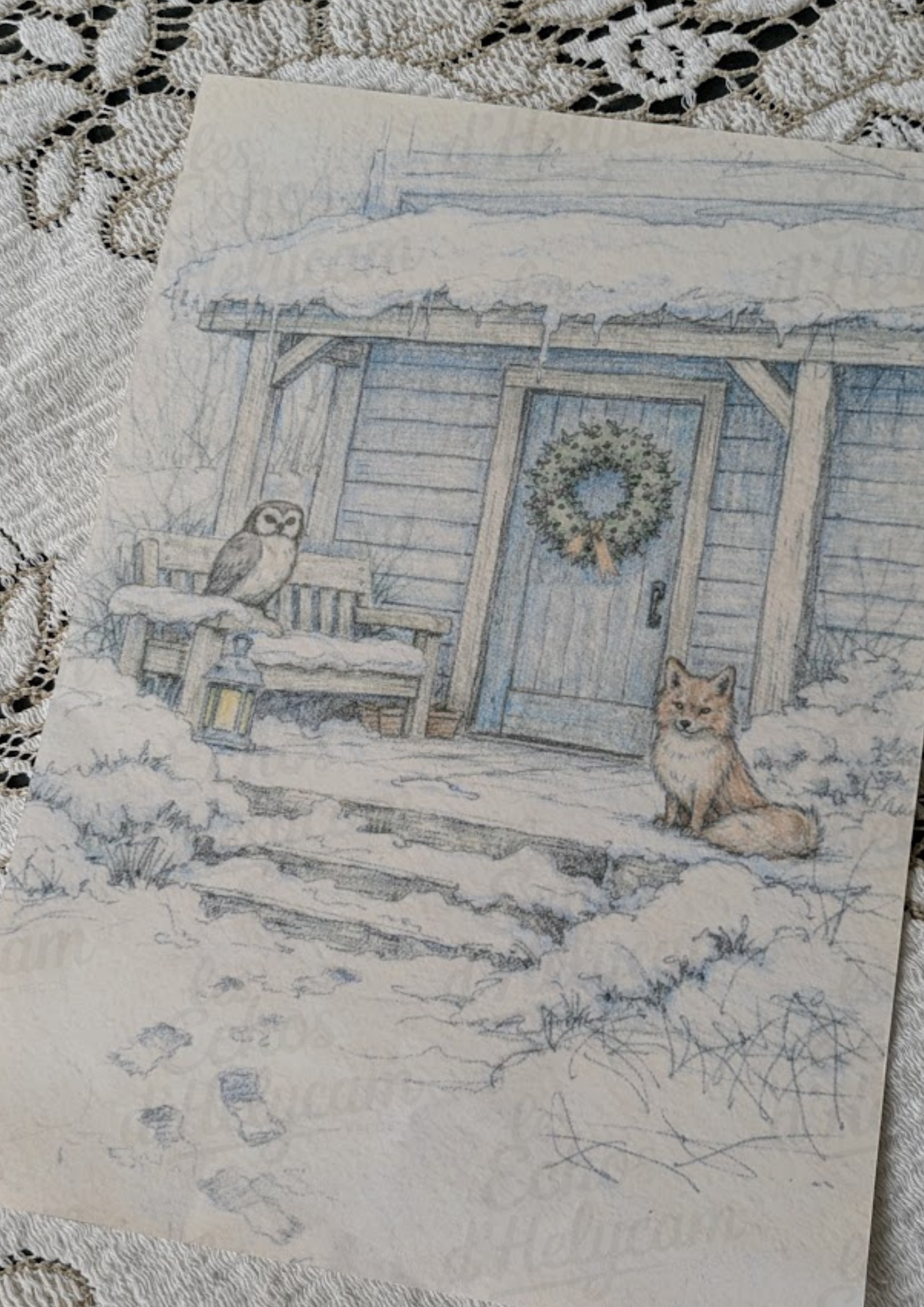 L’hiver au seuil de la maison