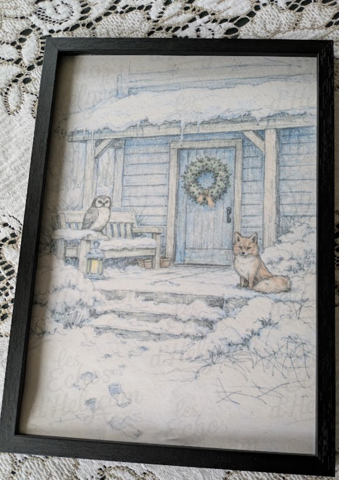 L’hiver au seuil de la maison