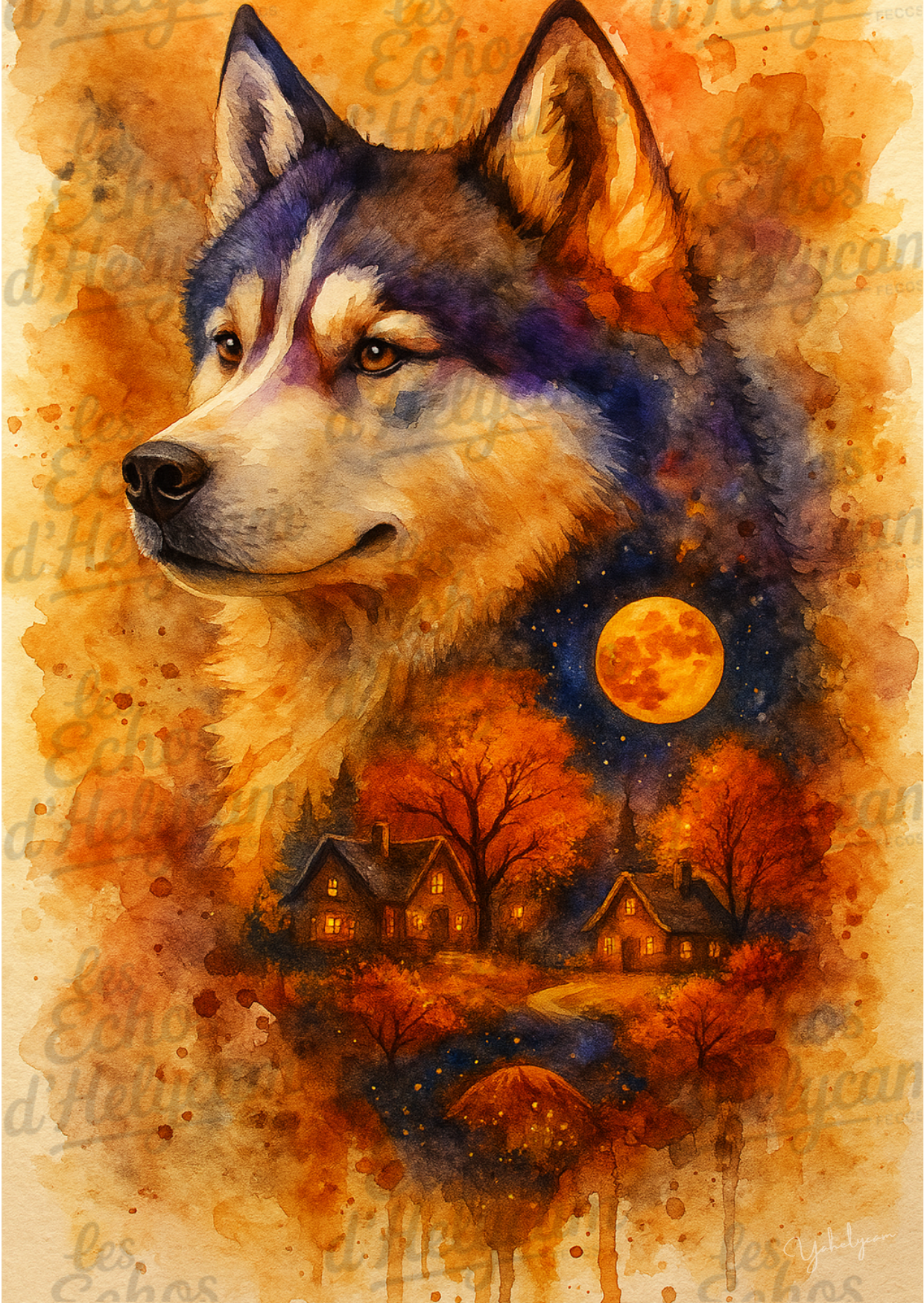 Chien sorcier & ambiance automnale
