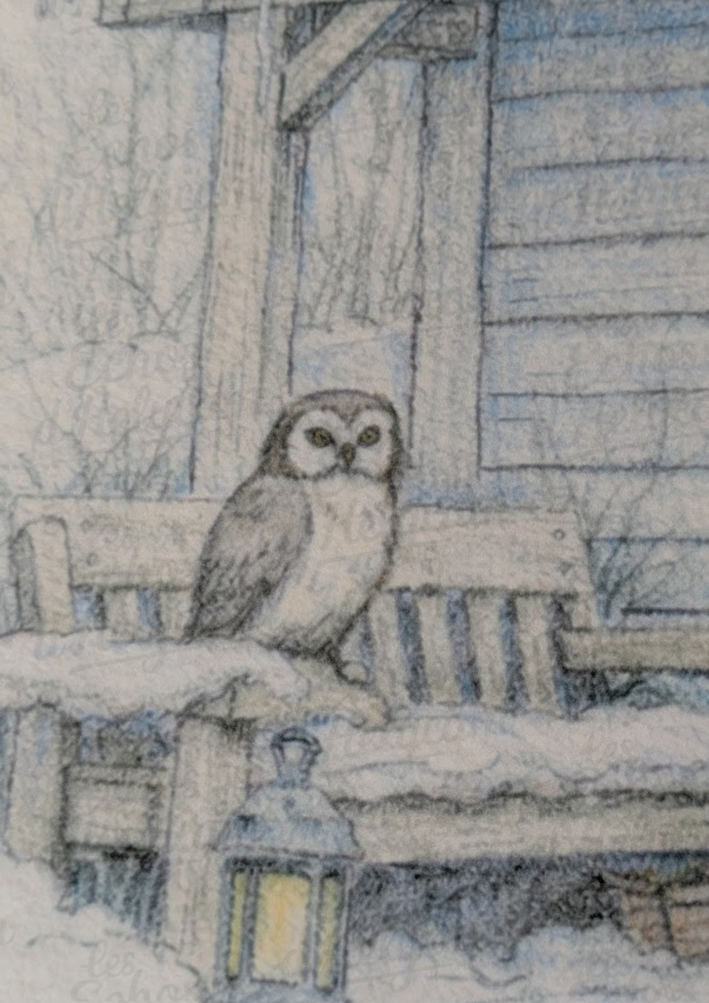 L’hiver au seuil de la maison