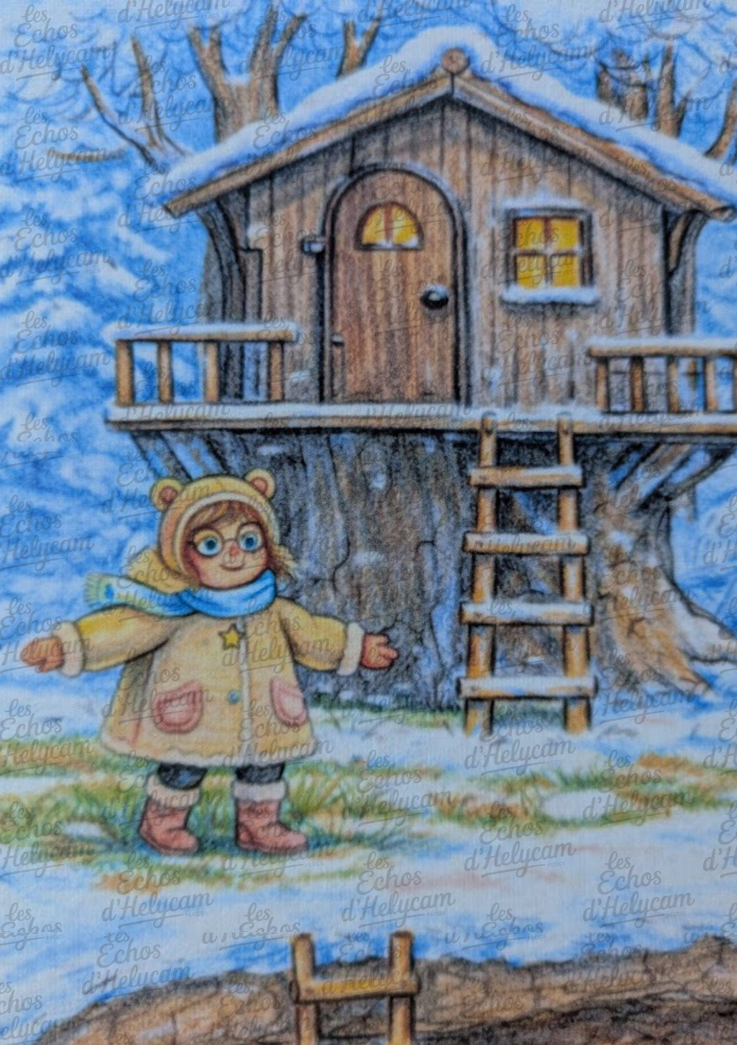 Cabane d’hiver et refuge secret