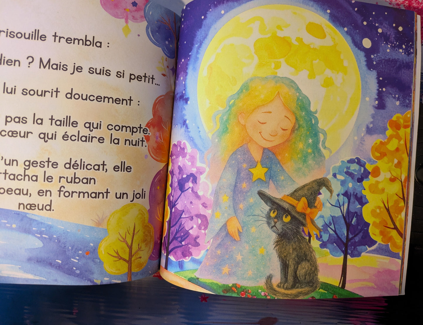 Grisouille et la lune dorée 🐈‍⬛