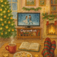 Affiche de Noël – Soirée cosy devant la télé